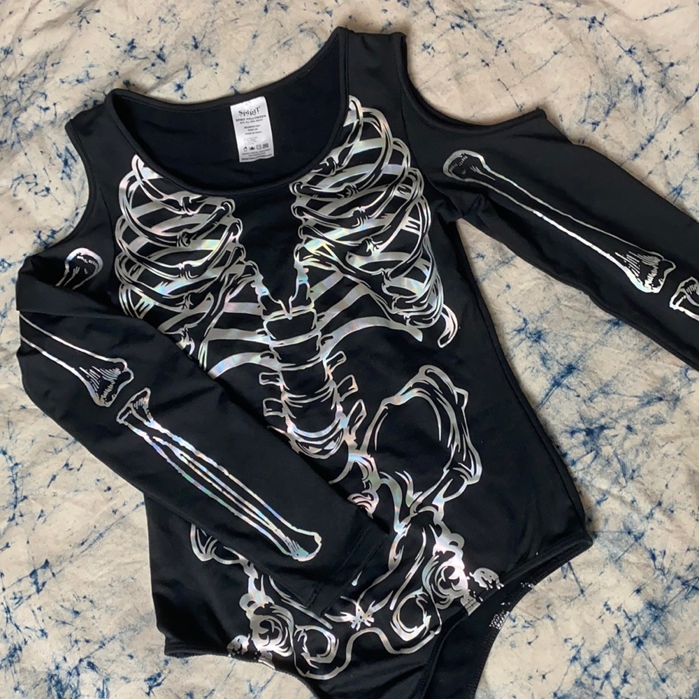 Holographic Skeleton Bodysuit